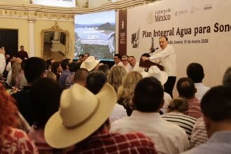 Sheinbaum destina 11 mil millones a obras hídricas en Sonora