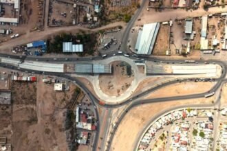 Puente en carretera Chihuahua-Aldama supera 50% de avance