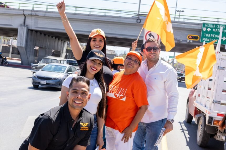 Movimiento Ciudadano presenta candidatos a diputaciones en Coahuila