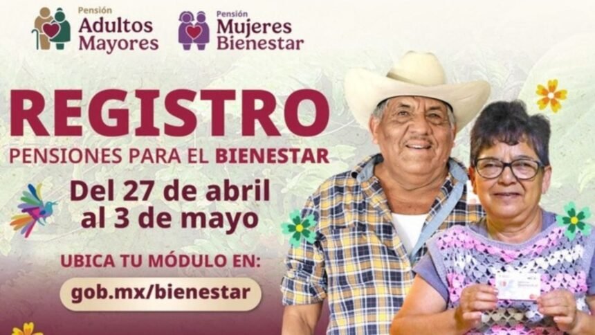 Abren registro para pensión Bienestar de adultos mayores y mujeres