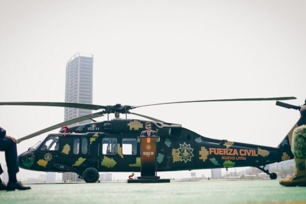 Nuevo León suma segundo helicóptero Black Hawk para seguridad