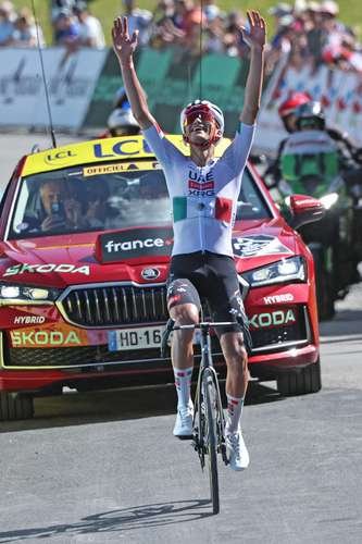 Isaac del Toro, primer mexicano campeón del Tour de Auvernia