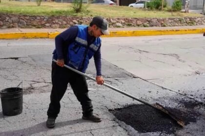 Bacheo vial en 10 zonas de Chihuahua este miércoles 22 de julio