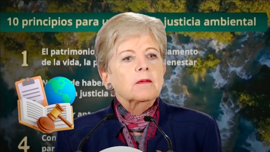 Alicia Bárcena propone 10 principios para nueva ley ambiental