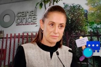 Sheinbaum ordena investigar daños al Canal Once tras protesta