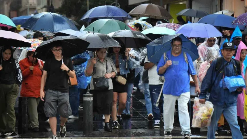 Monzón mexicano provocará lluvias intensas en varias regiones