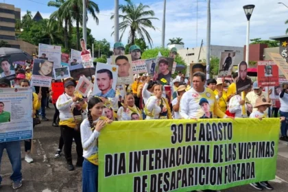Madres buscadoras marchan en México contra desapariciones forzadas