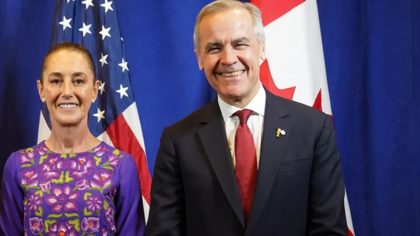 Sheinbaum y Carney llaman a renovar el T-MEC cuanto antes