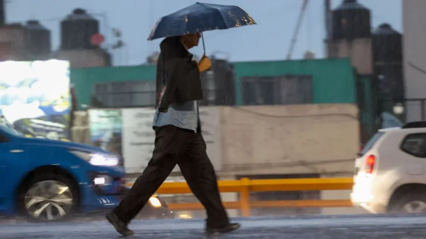 Lluvias intensas y calor extremo afectan al norte de México