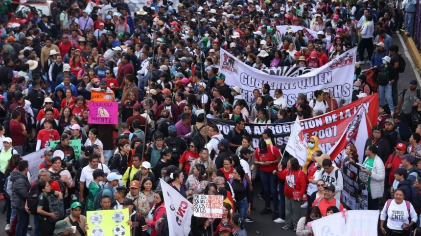 Marchas y movilizaciones afectarán vialidades en CDMX este viernes