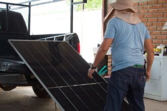Paneles solares llevan energía limpia a zonas rurales de Chihuahua