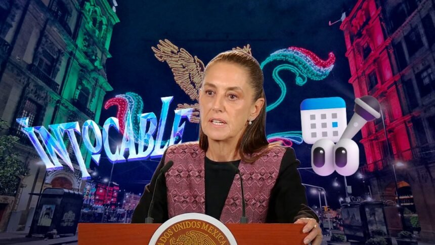 Sheinbaum anunciará artista para el Grito en el Zócalo 2023