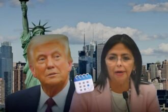 Trump y Delcy Rodríguez se reúnen en la Asamblea de la ONU