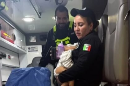 Hallan a bebé abandonado en cabaña de la Sierra de Santiago