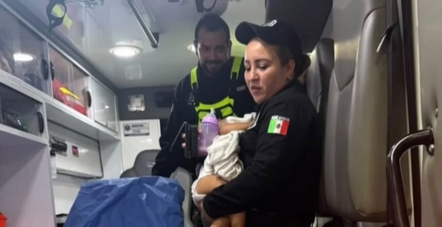 Hallan a bebé abandonado en cabaña de la Sierra de Santiago