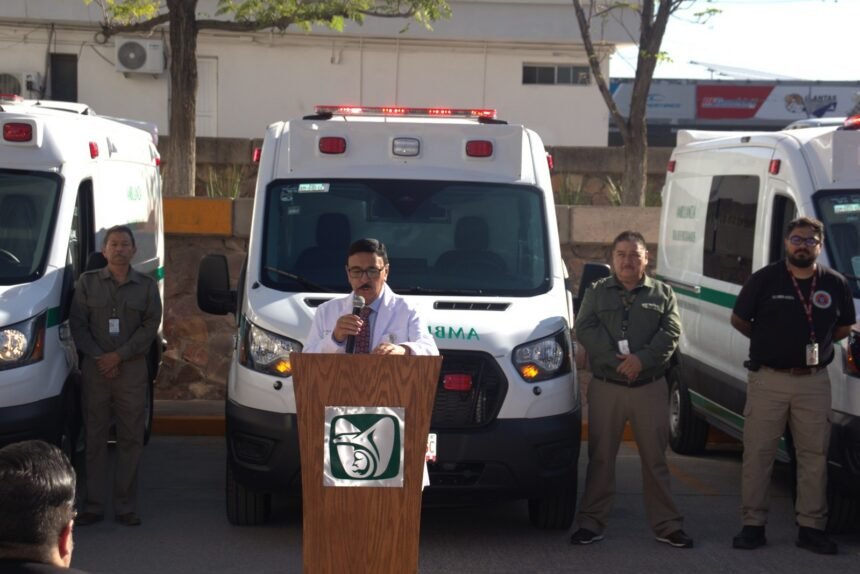 IMSS moderniza su flota con nuevas ambulancias en todo México