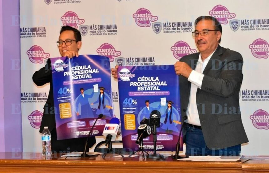 Sólo 36% de profesionistas en Chihuahua tiene cédula vigente