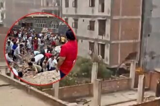 Derrumbe de edificio en India deja siete muertos y cinco heridos