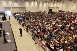 Sheinbaum destaca la participación ciudadana en la democracia mexicana