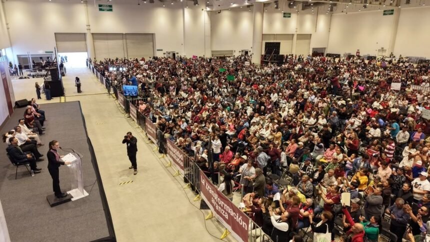 Sheinbaum destaca la participación ciudadana en la democracia mexicana