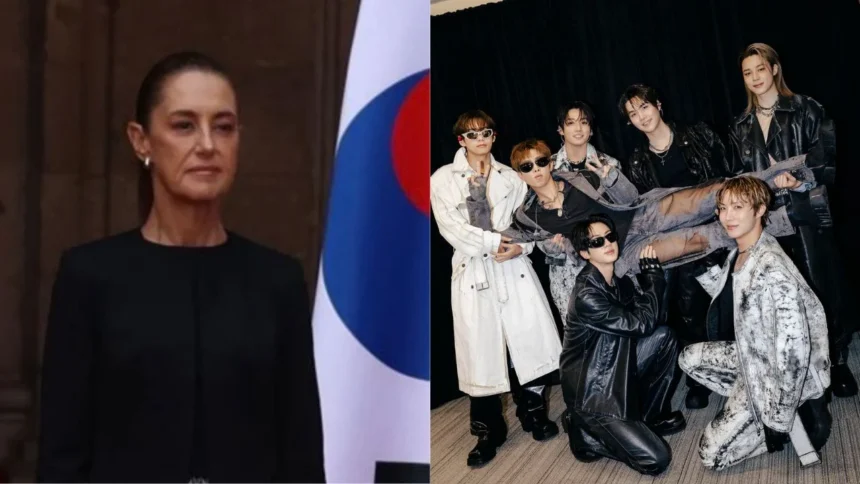 BTS regresará a México en 2027, confirma Sheinbaum