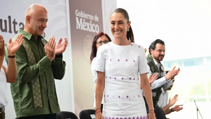 Sheinbaum supervisa avances del Tren del Norte en el noreste
