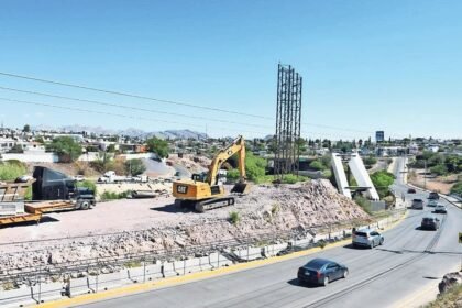 Refuerzan Arco de Gaza en Chihuahua con cables europeos